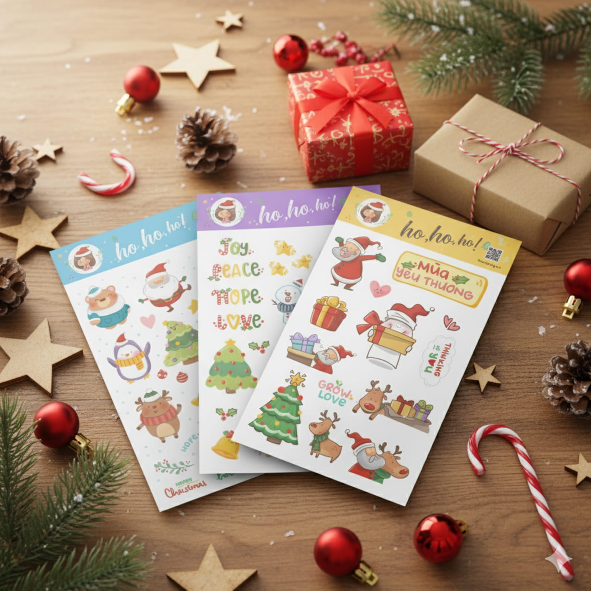 01-sticker-cute-hohoho-doris-ong