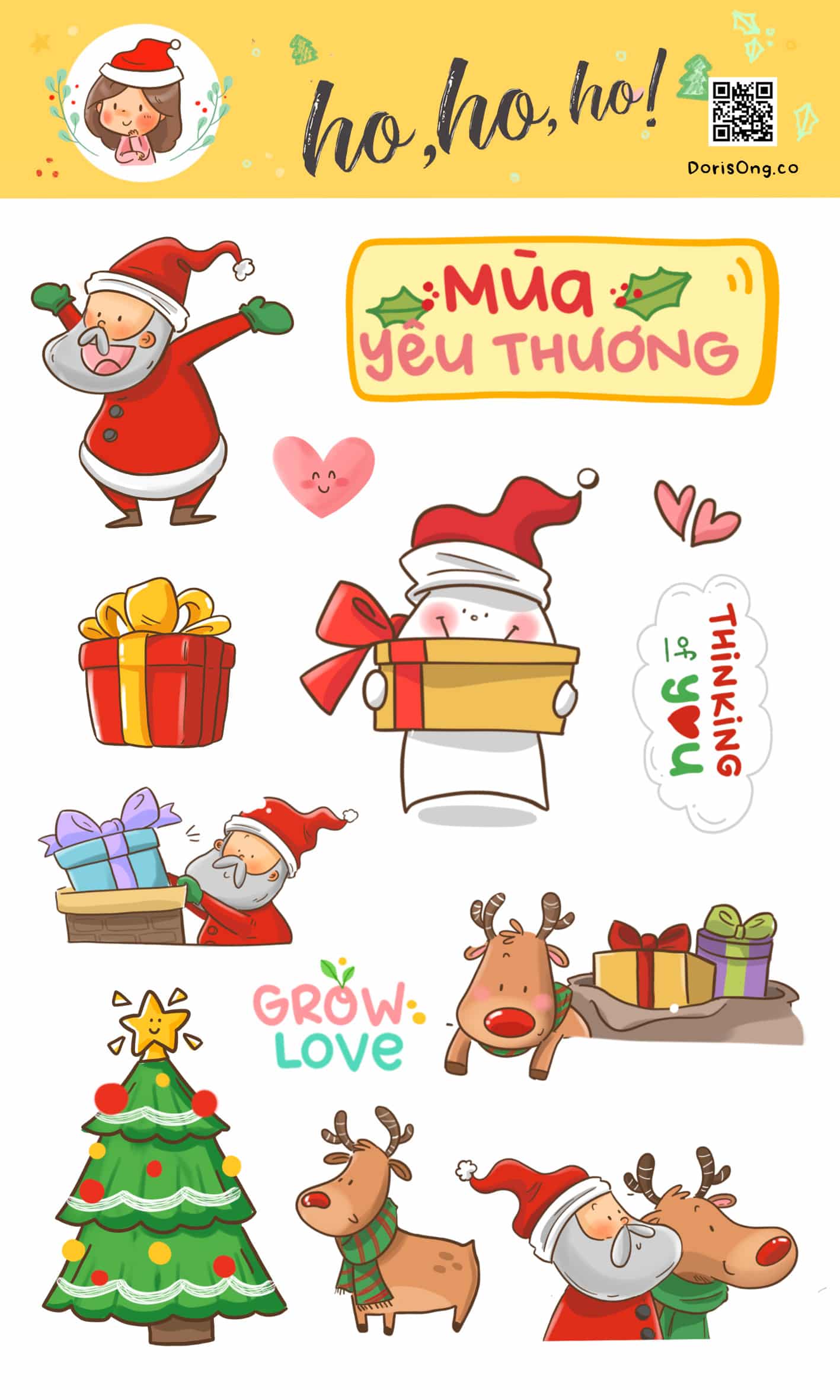 04-sticker-cute-hohoho-doris-ong