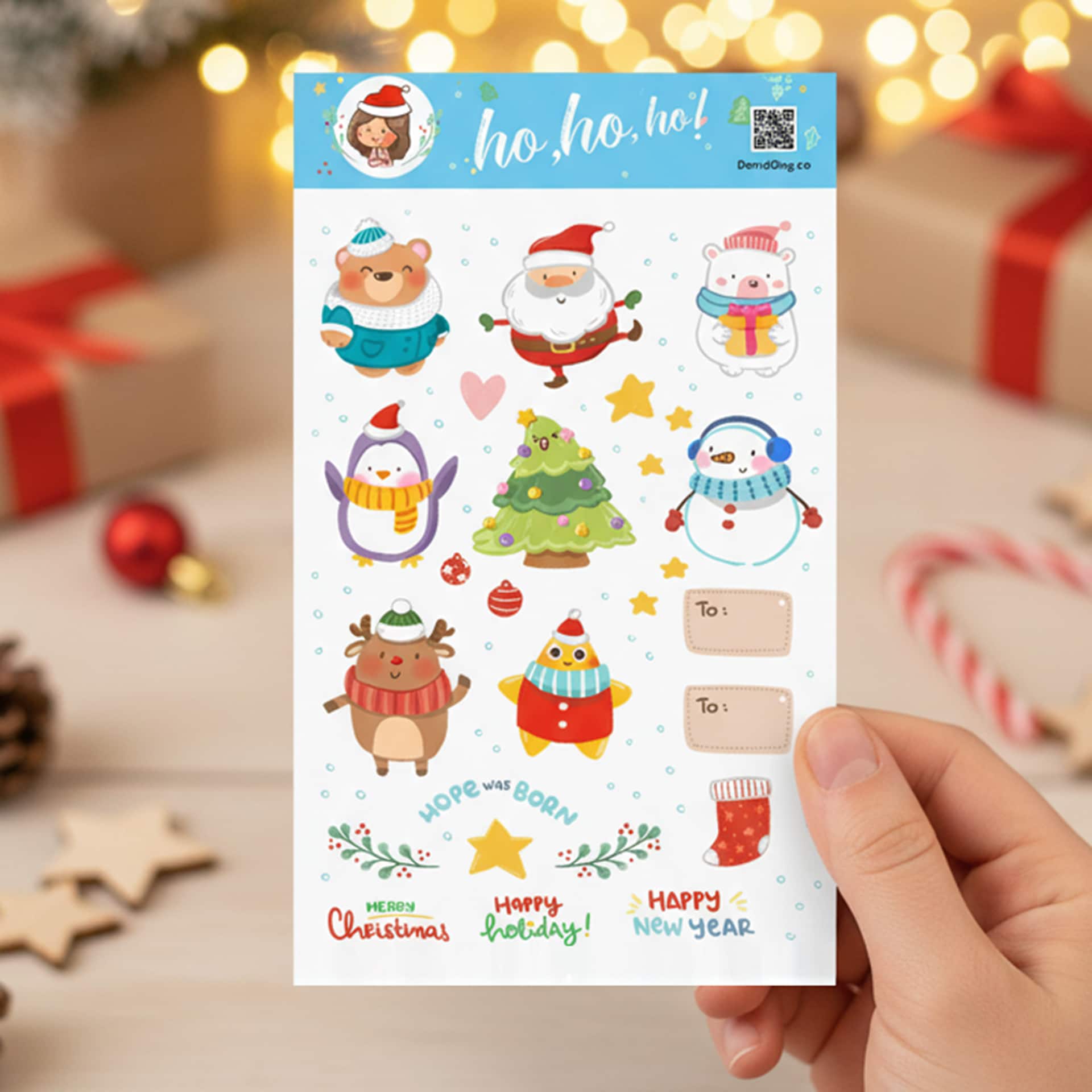 05-sticker-cute-hohoho-doris-ong