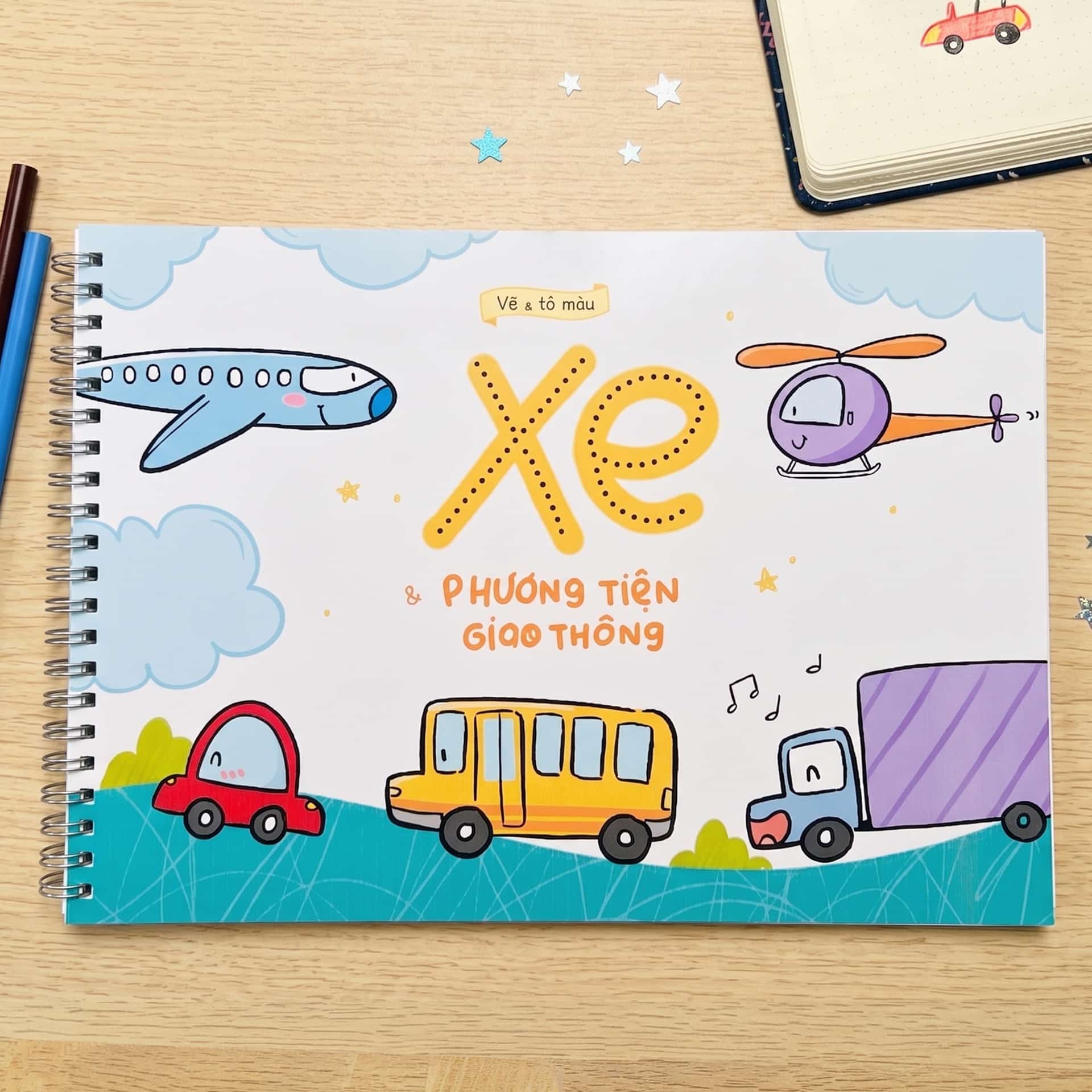 FREE TẬP VẼ XE & PHƯƠNG TIỆN GIAO THÔNG